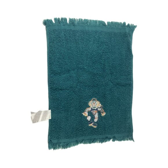 VTG (?) Embroidered Hand Towels/Wash Cloths 3 Lot Scarecrows (2) & Fall Wreath - Picture 7 of 15